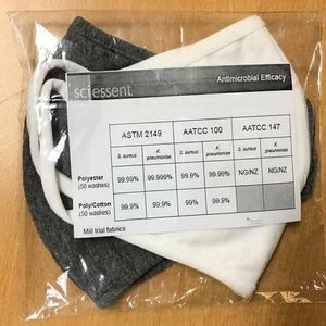 Set of 2 - High Quality Cotton Masks